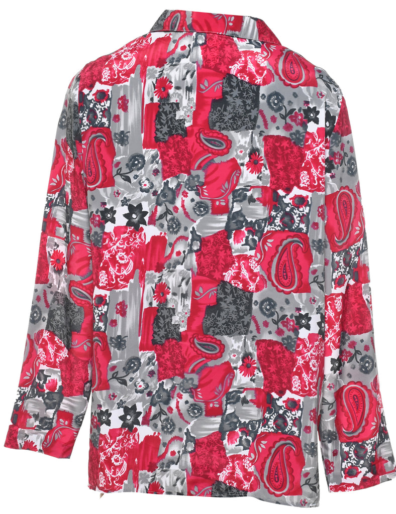 Floral Blouse - L