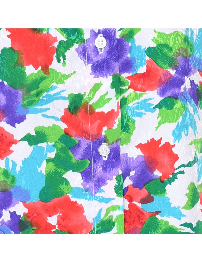 Floral Blouse - L