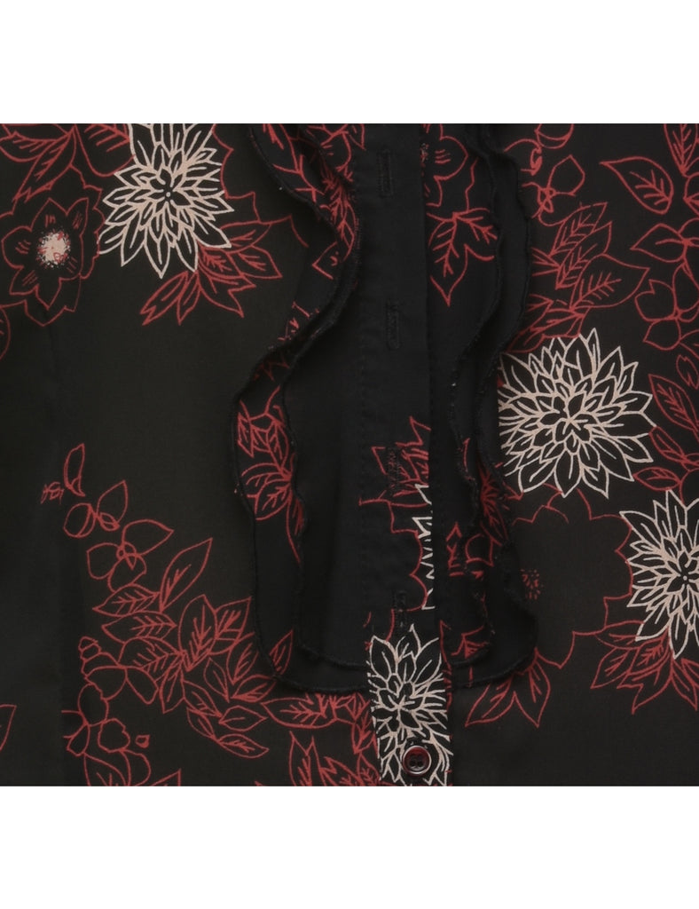 Floral Blouse - L