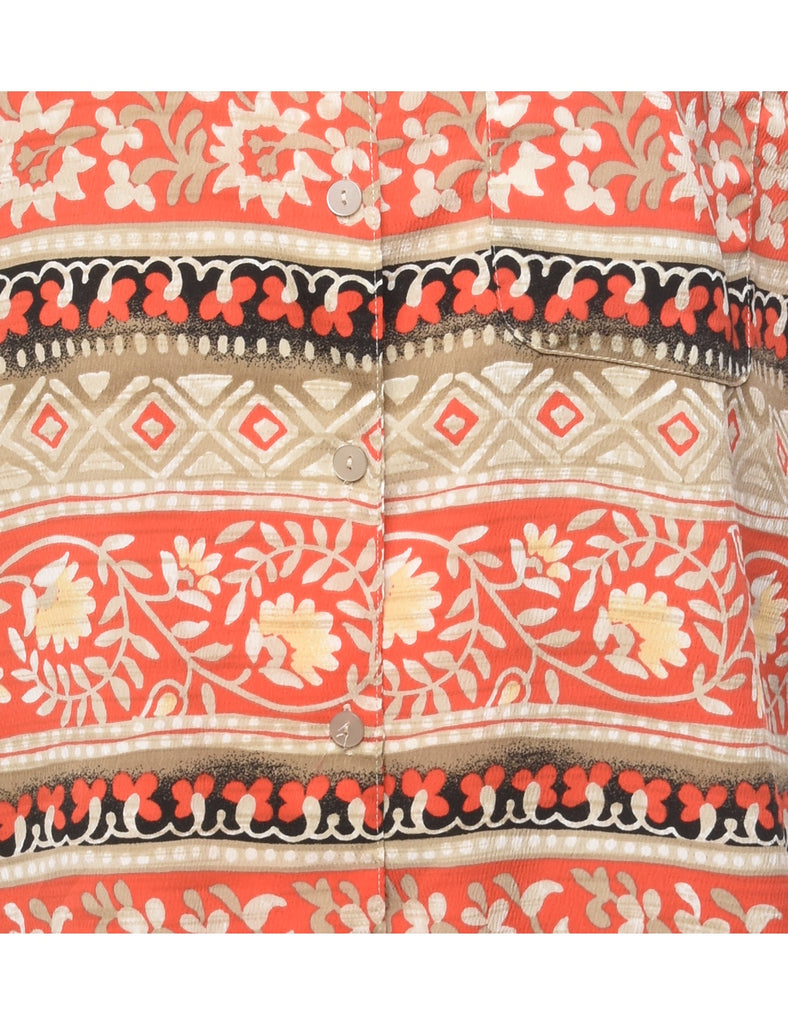 Floral Blouse - L