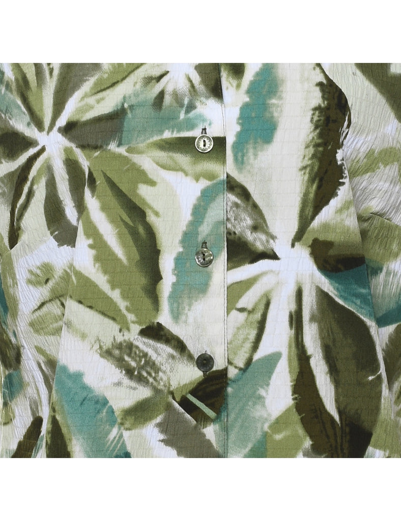 Floral Blouse - L