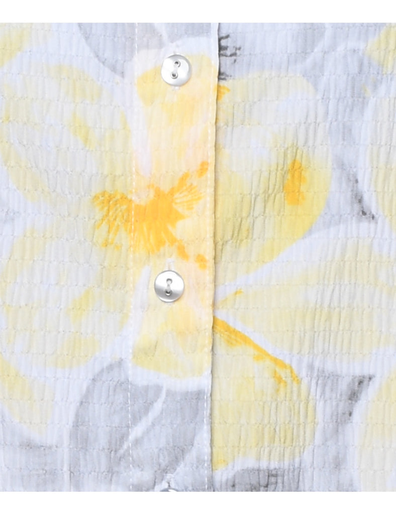 Floral Blouse - L