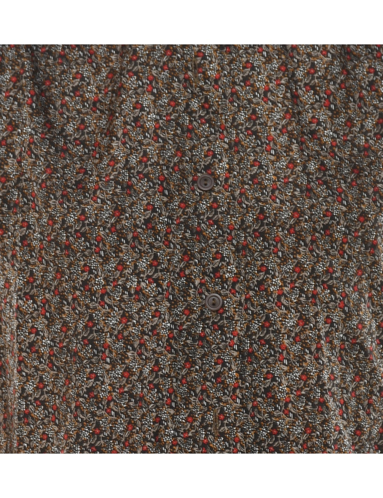 Floral Blouse - L