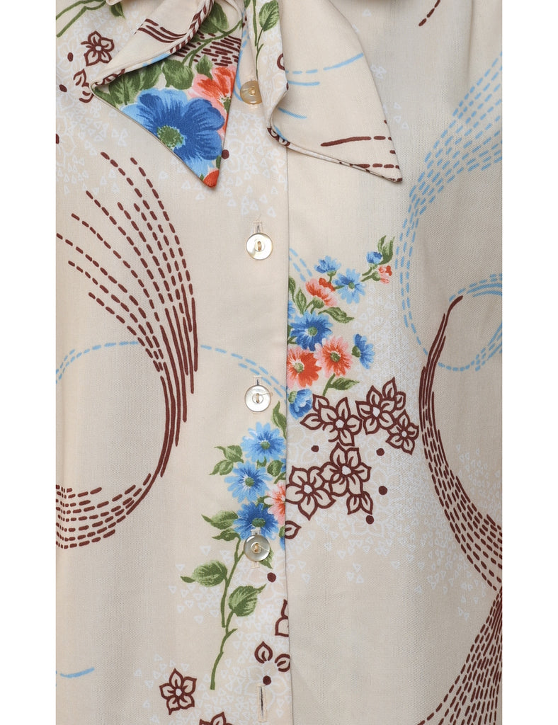 Floral Blouse - L