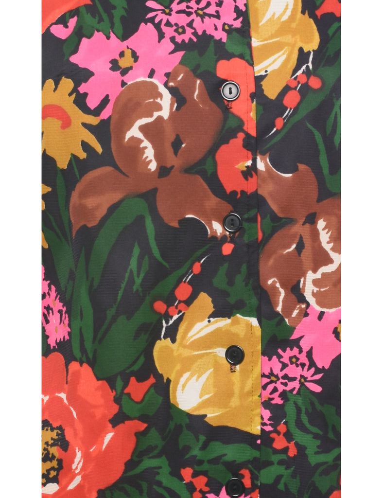 Floral Blouse - L