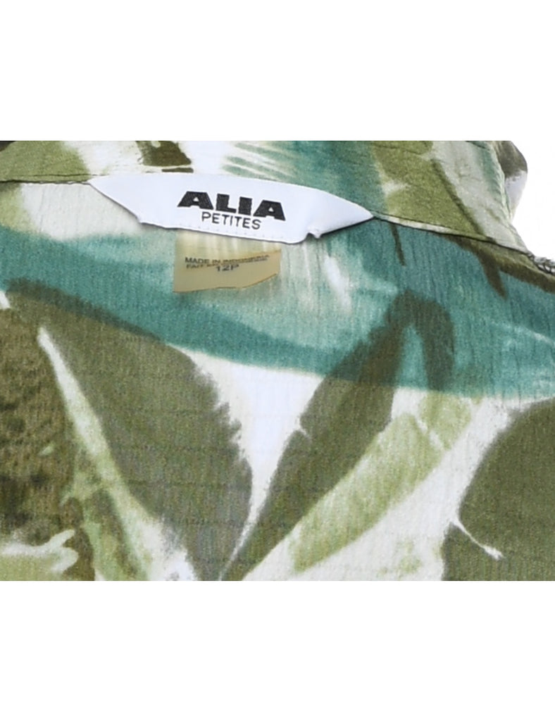 Floral Blouse - L