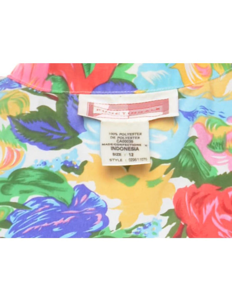 Floral Blouse - L