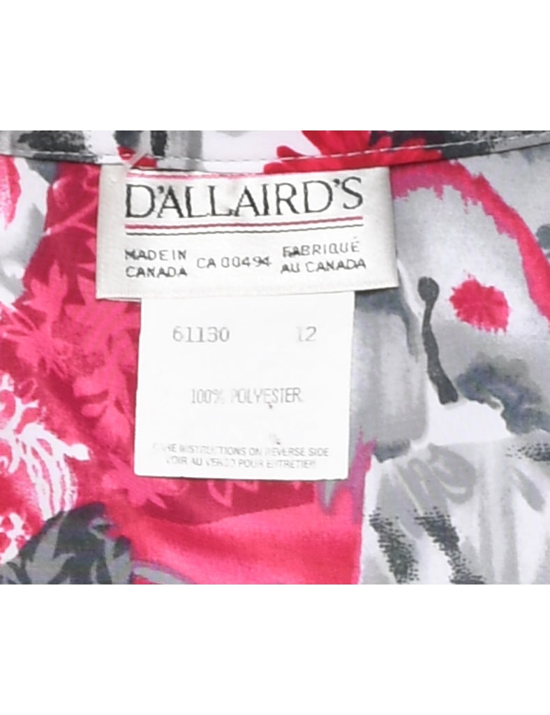 Floral Blouse - L
