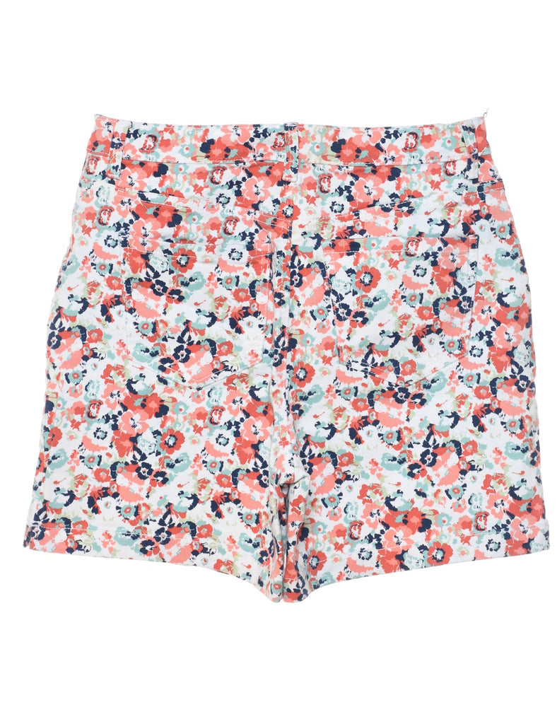 Floral Denim Shorts - W30 L6