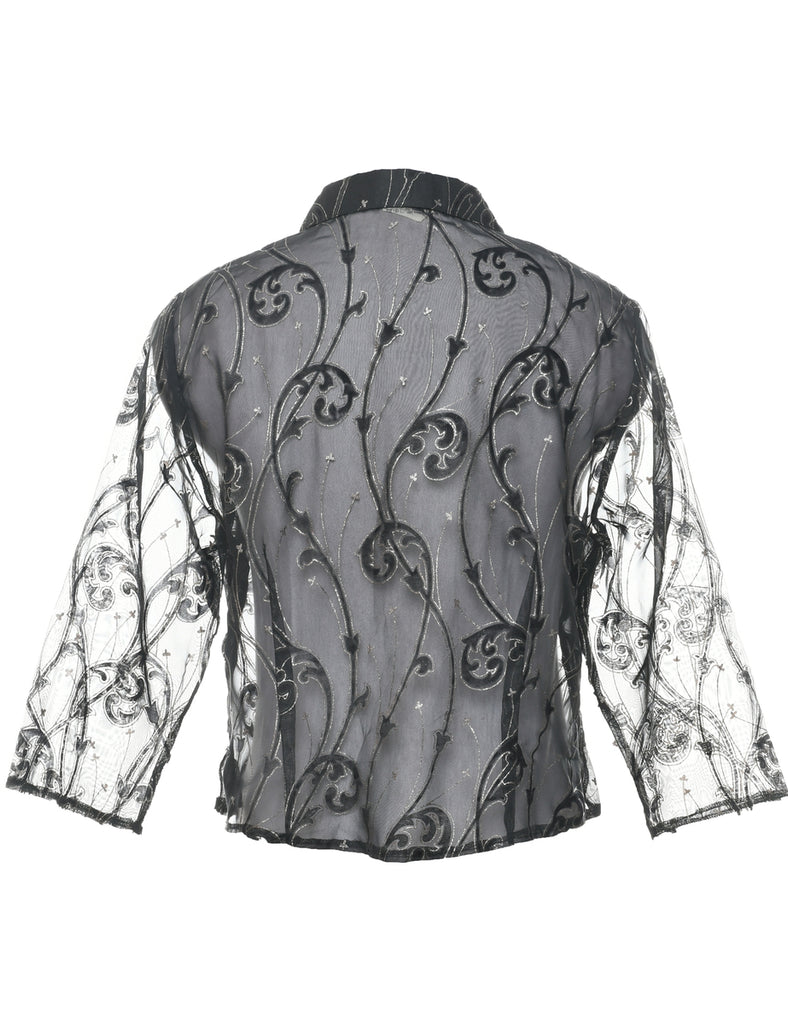 Floral Evening Shirt - L