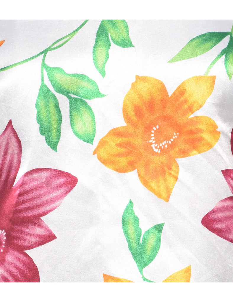 Floral Evening Top - M