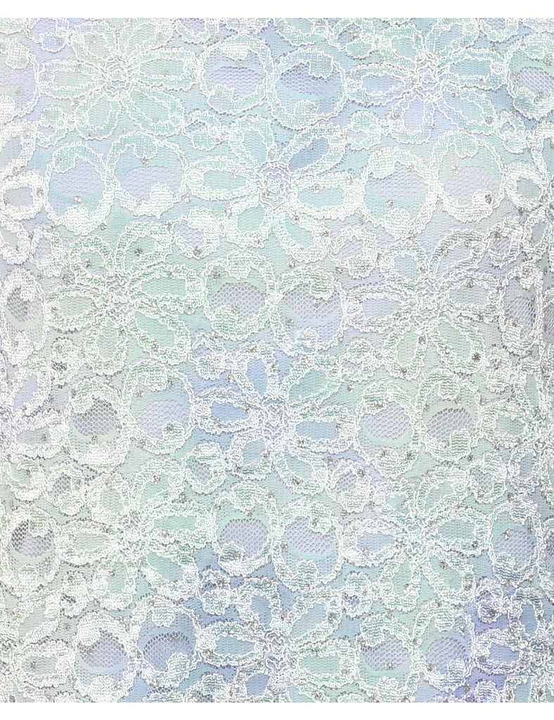 Floral Evening Top - M