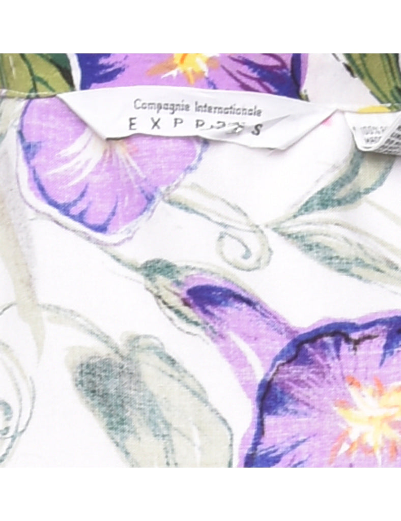 Floral Hawaiian Shirt - S