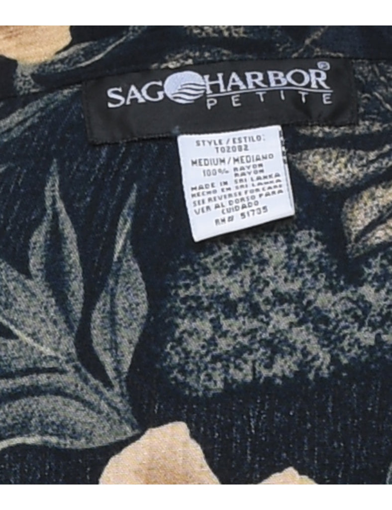 Floral Hawaiian Shirt - M