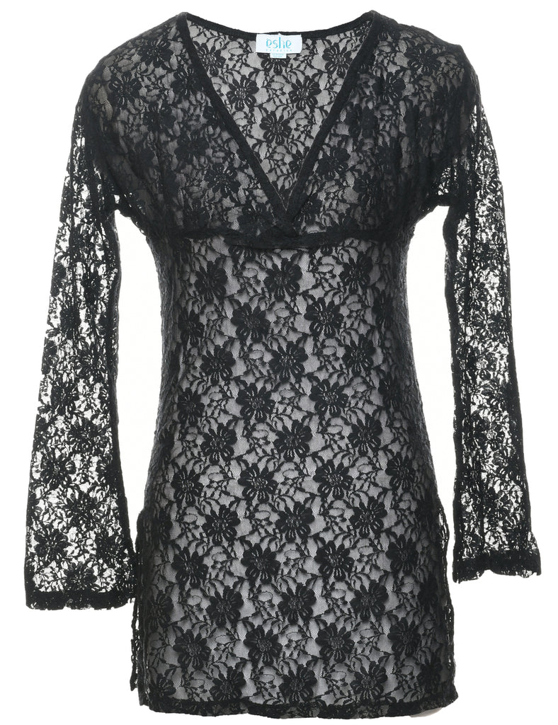 Floral Lace Top - S