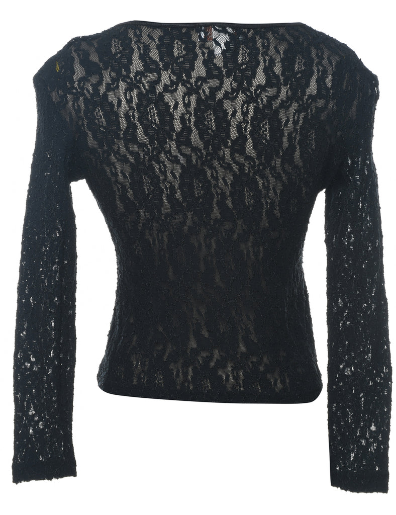 Floral Lace Top - M