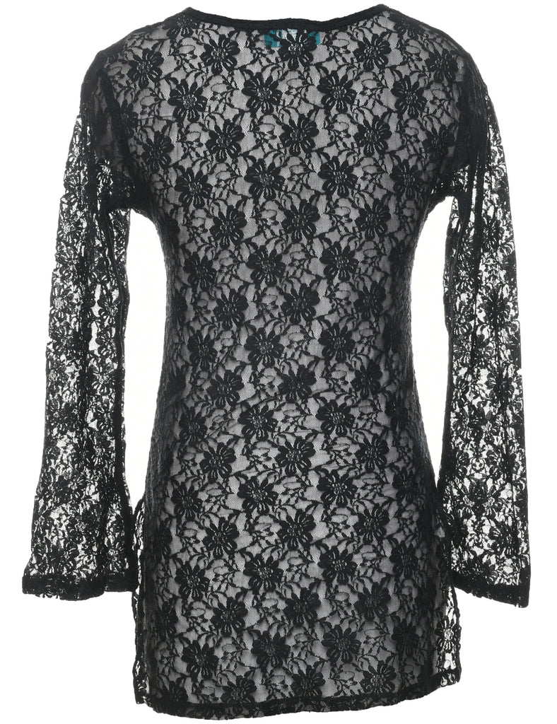 Floral Lace Top - S