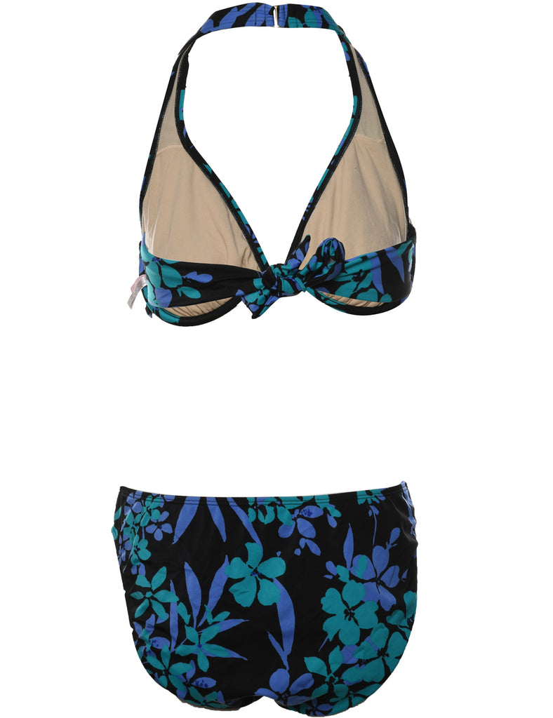 Floral Multi-Colour Bikini  - M