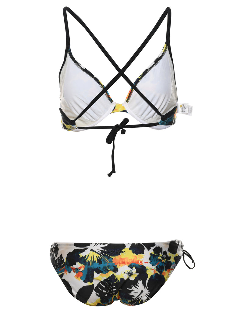 Floral Multi-Colour Bikini  - S