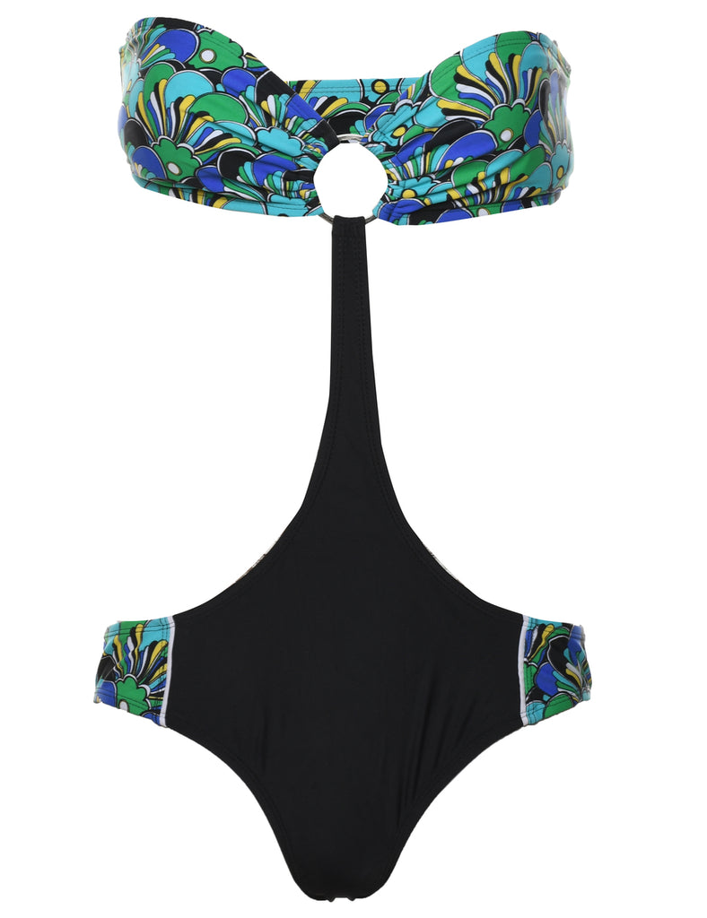 Floral Multi-Colour Swimsuit - M