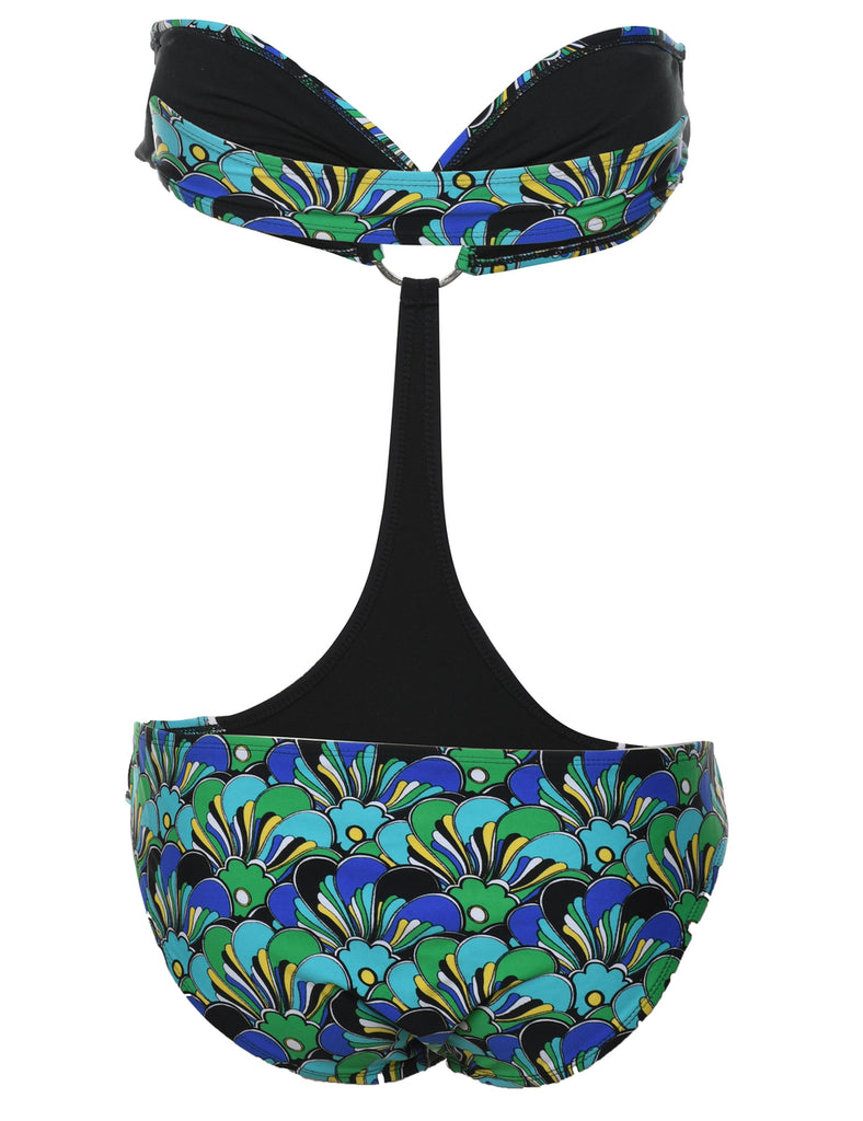 Floral Multi-Colour Swimsuit - M