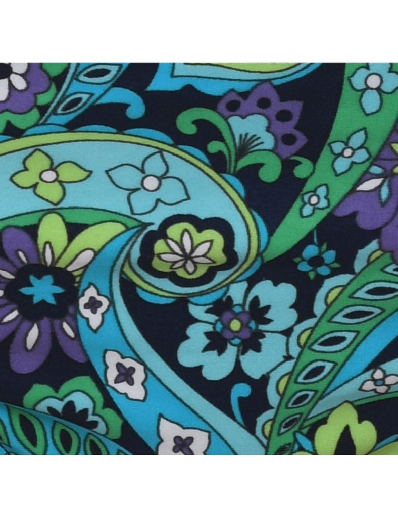 Floral & Paisley Bikini Bottoms - M