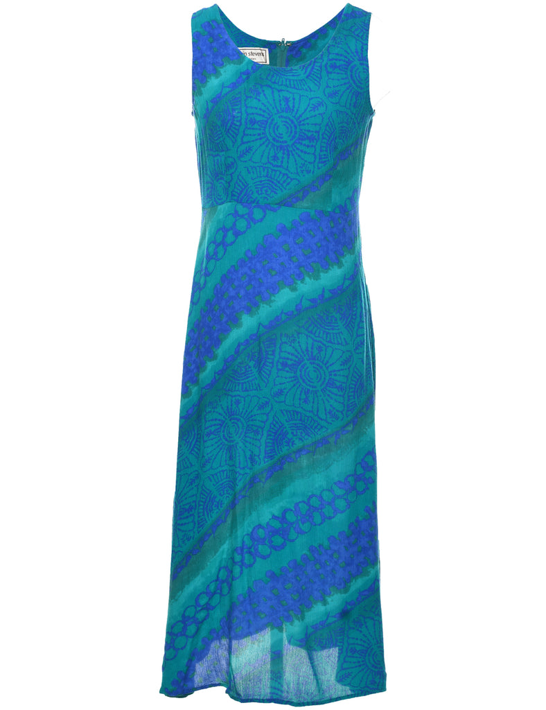 Floral Pattern Dress - M