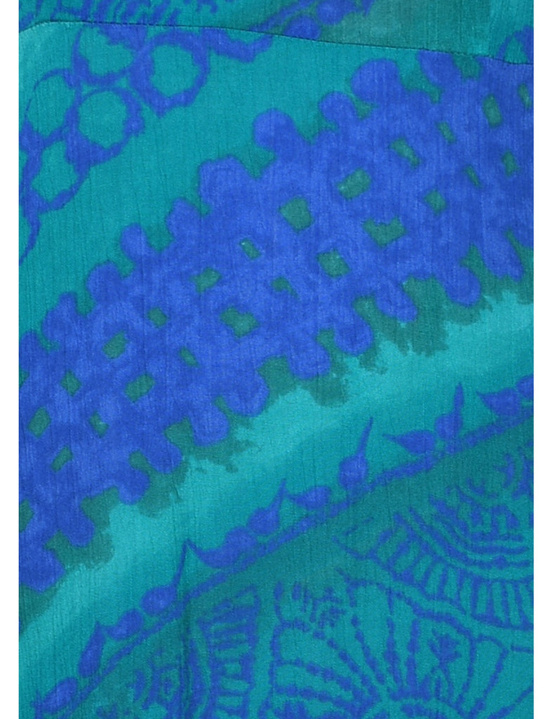 Floral Pattern Dress - M
