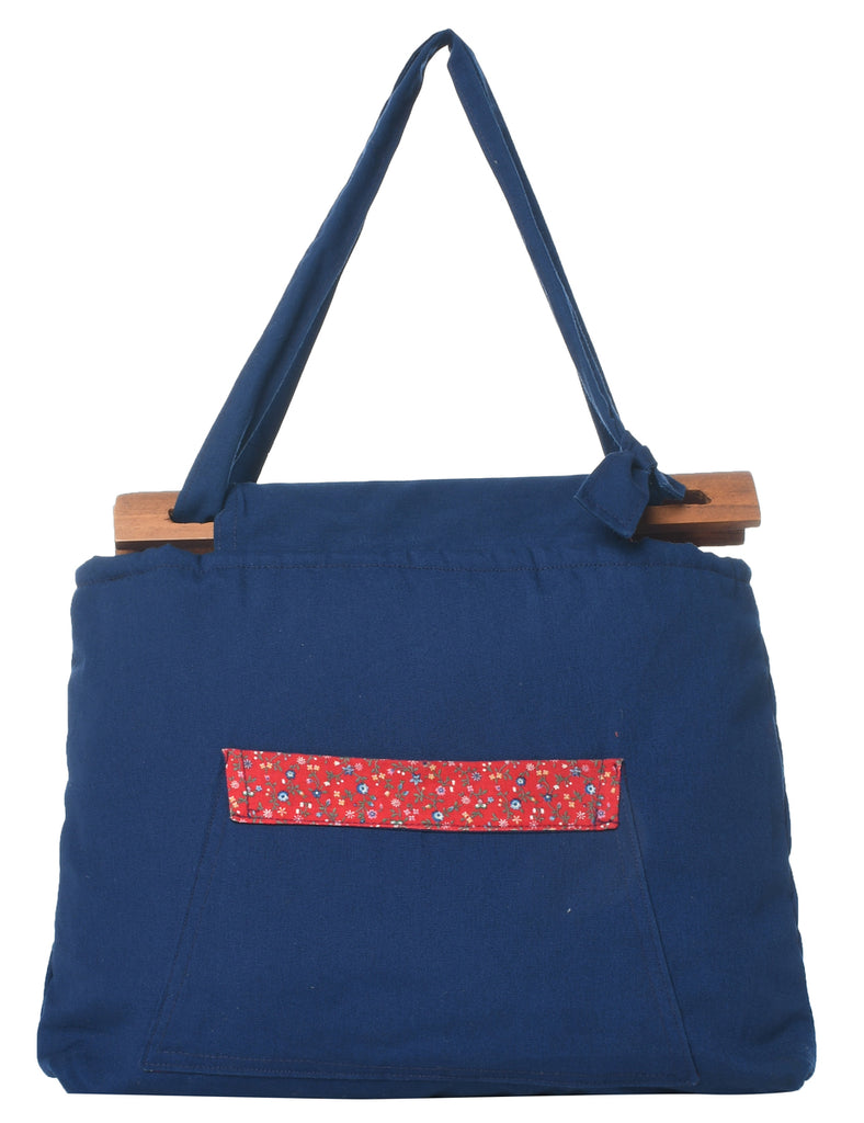 Floral Pattern Frame Bag - S