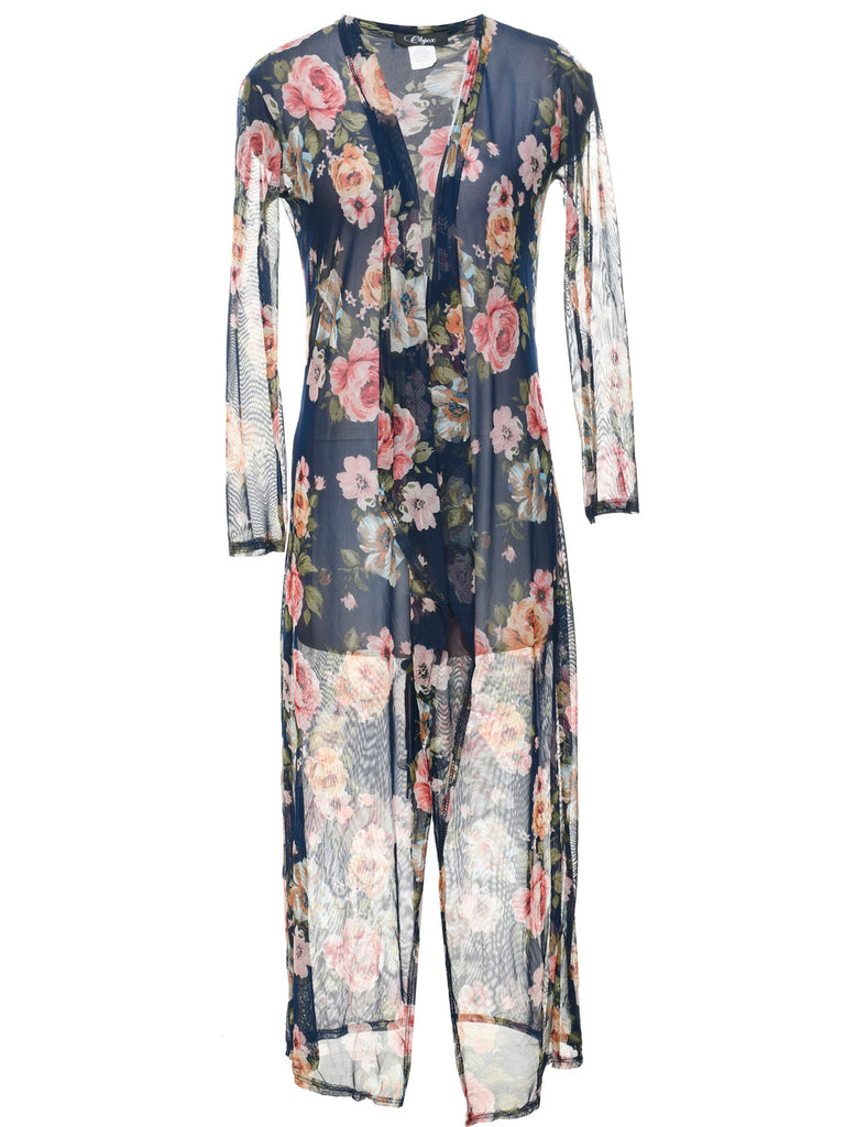 Floral Pattern Jacket - S