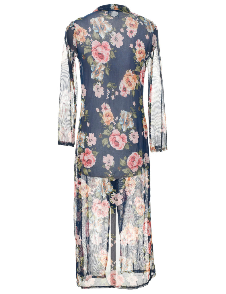 Floral Pattern Jacket - S