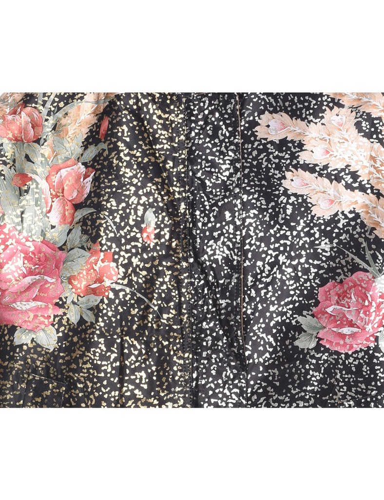 Floral Pattern Jacket - M