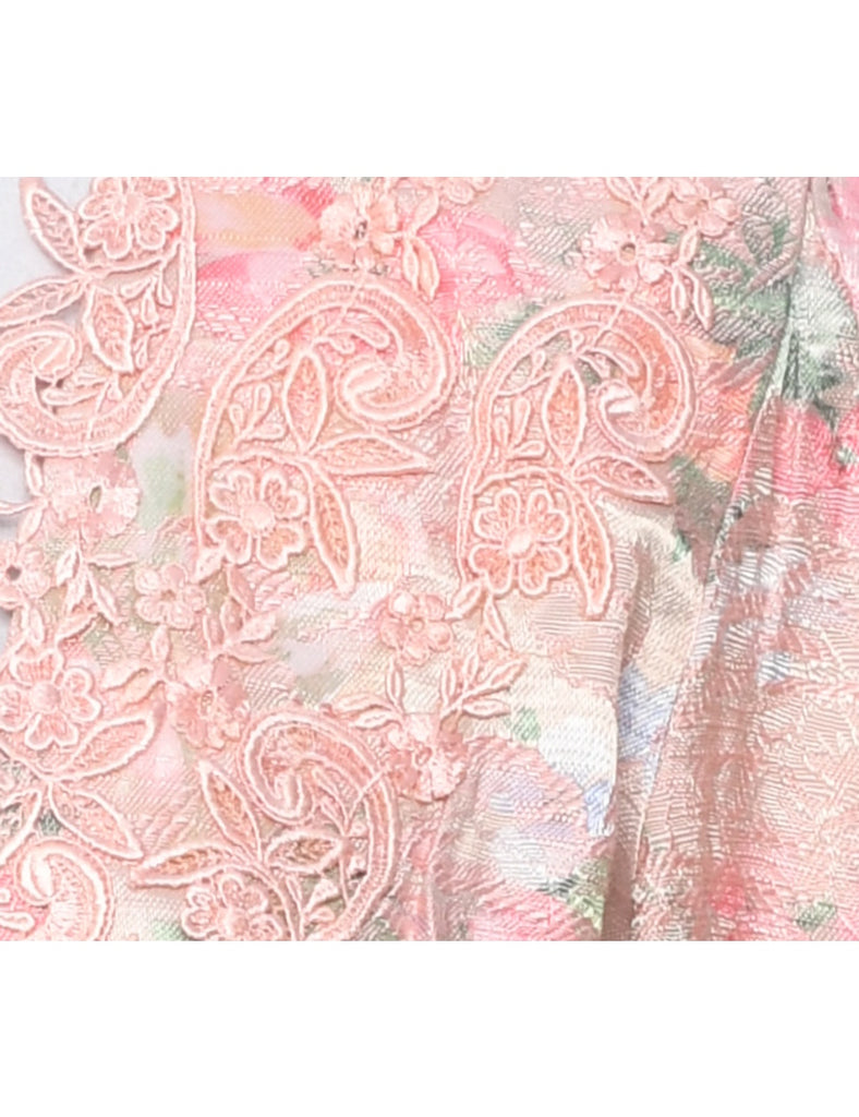 Floral Pattern Jacket - M