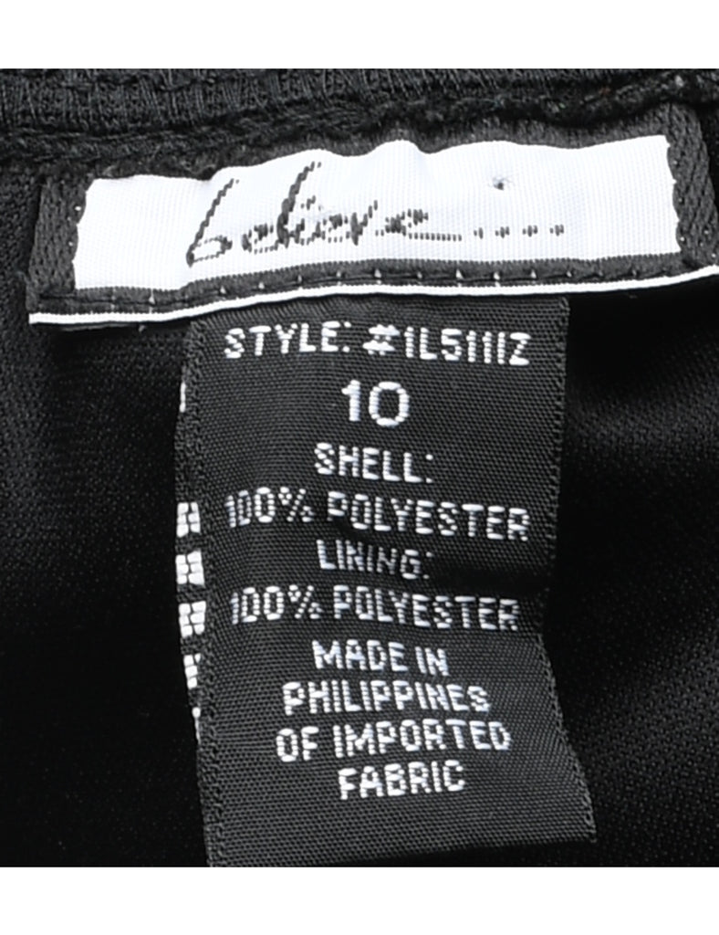 Floral Pattern Maxi Skirt - M