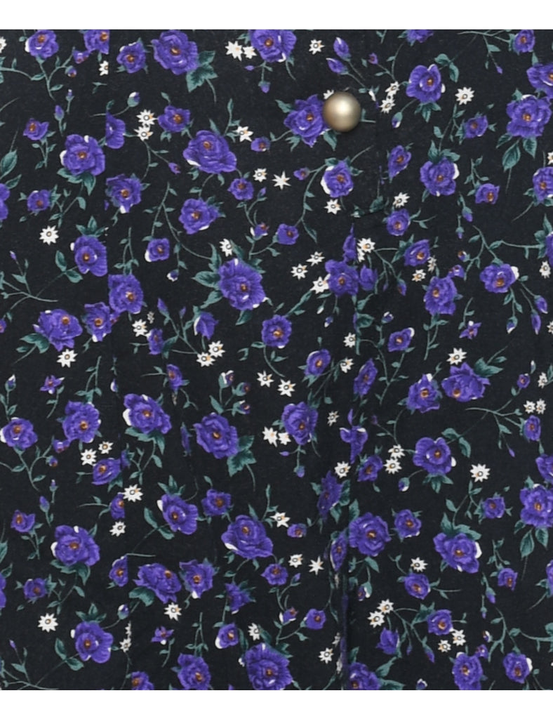 Floral Pattern Playsuit - S