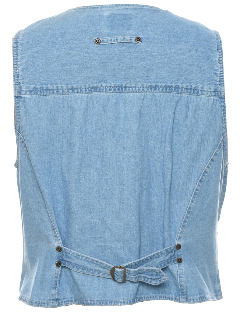 Floral Pattern Waistcoat - M