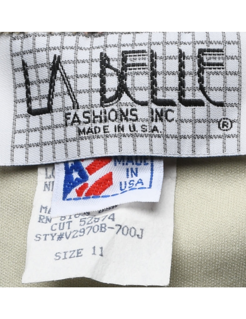 Floral Pattern Y2K Maxi Skirt - M