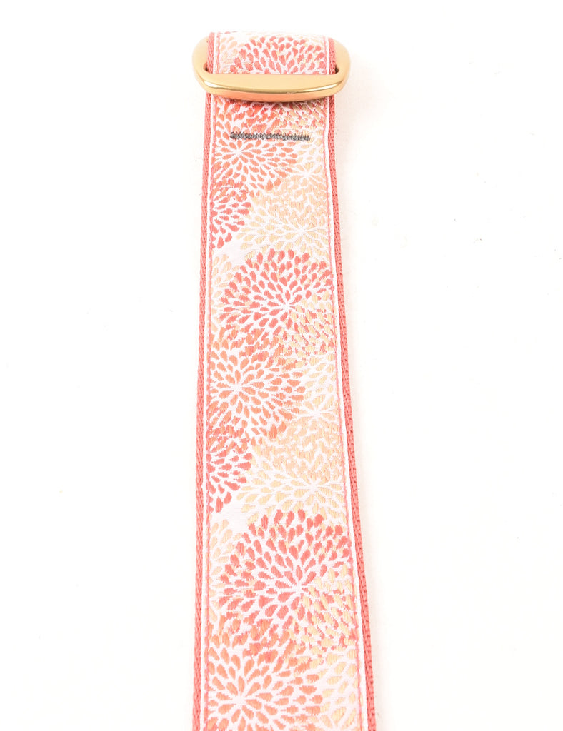 Floral Print Belt - M