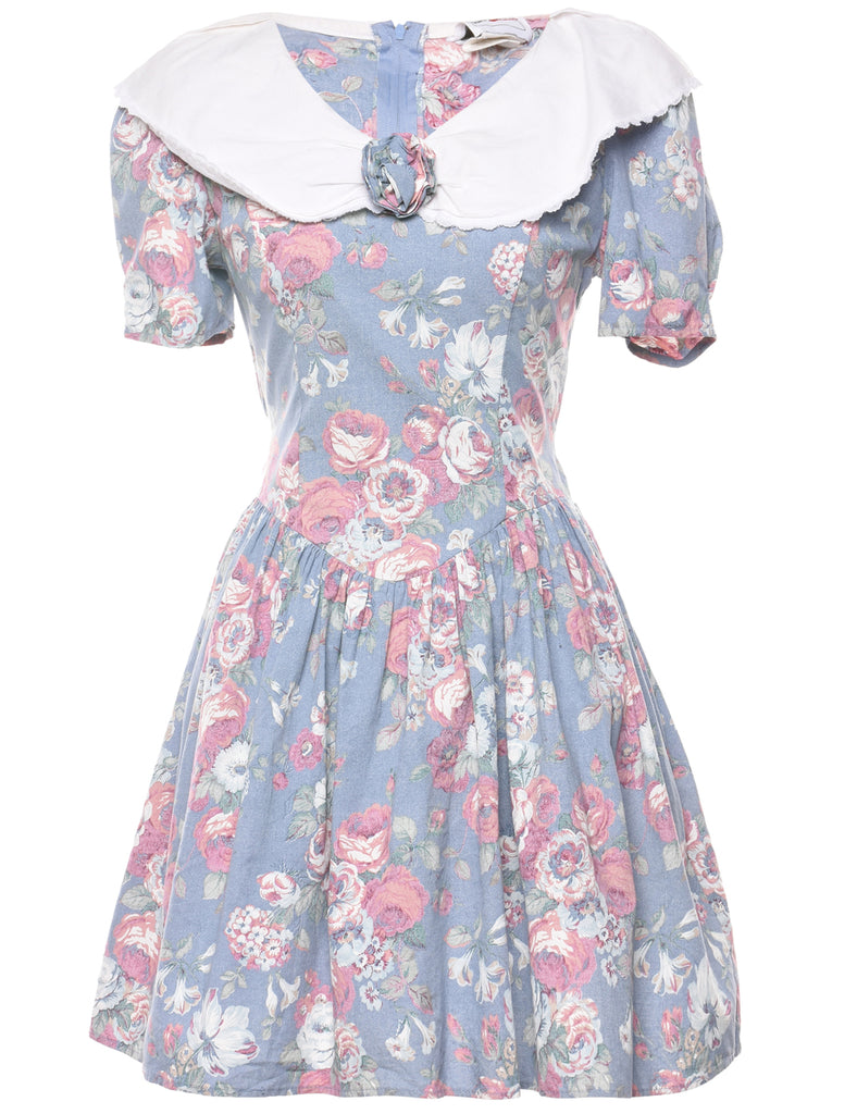 Floral Print Dress - M