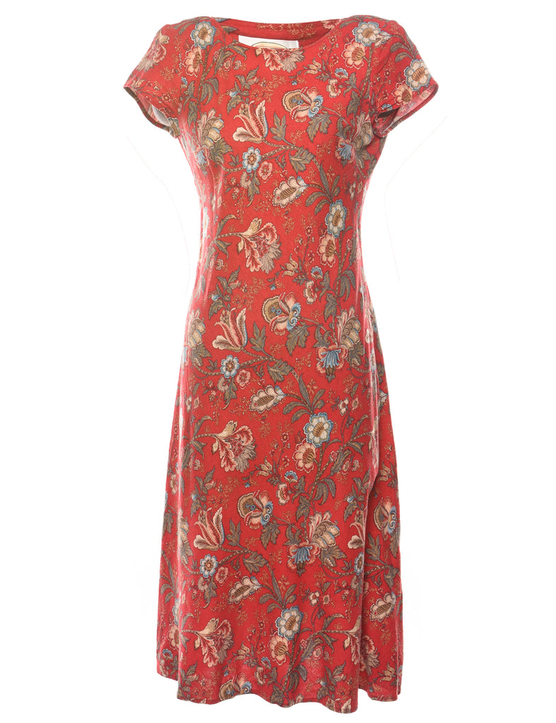 Floral Print Dress - S