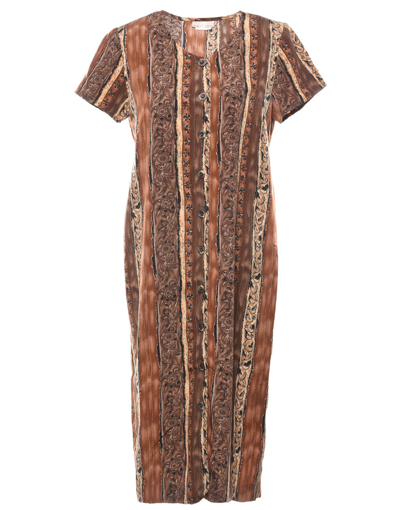 Floral Print Dress - M
