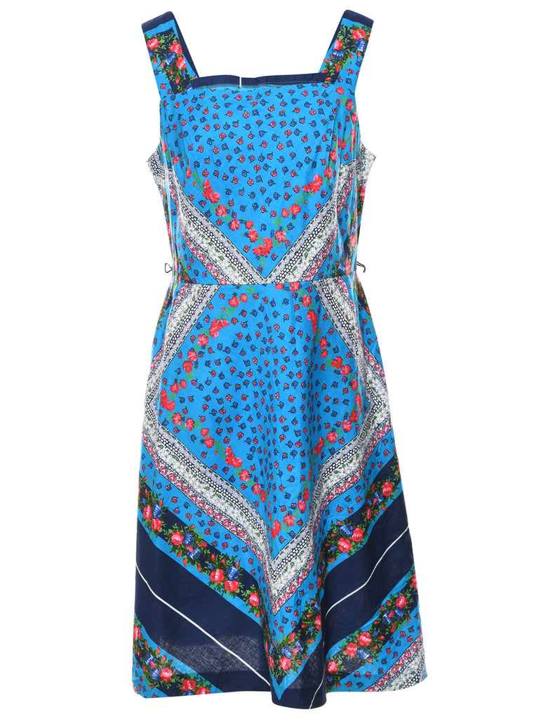 Floral Print Dress - M