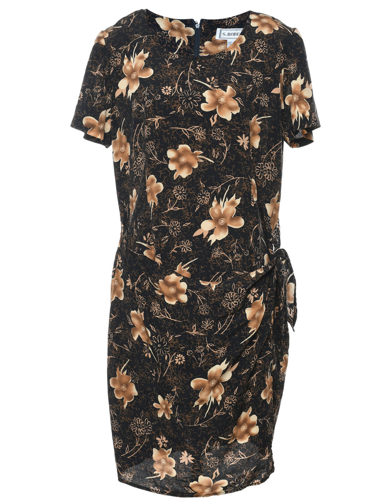 Floral Print Dress - XL