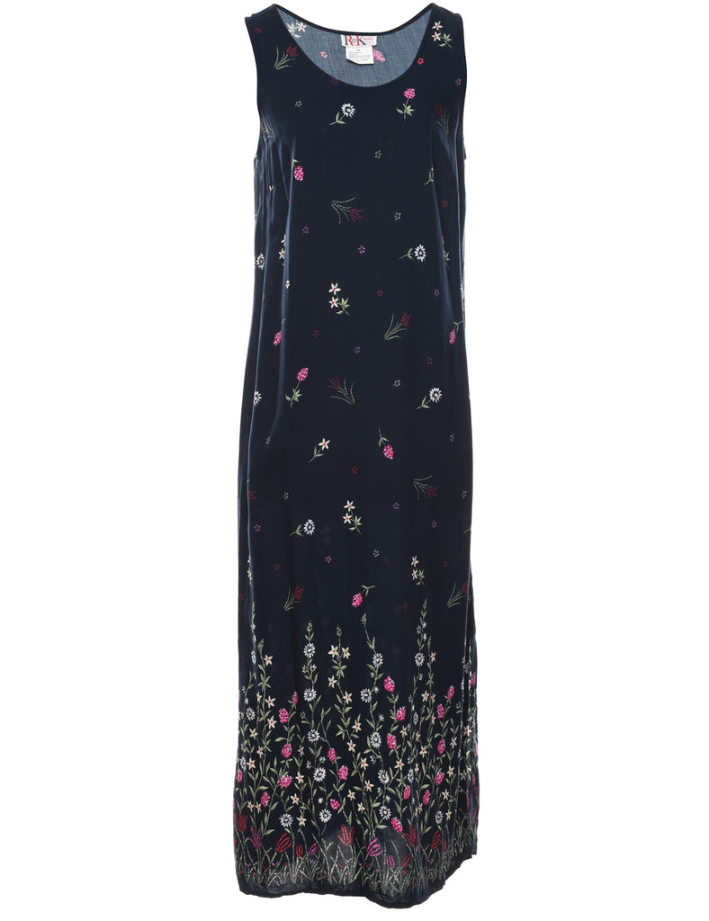 Floral Print Dress - M