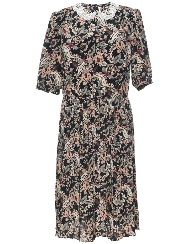 Floral Print Dress - XL