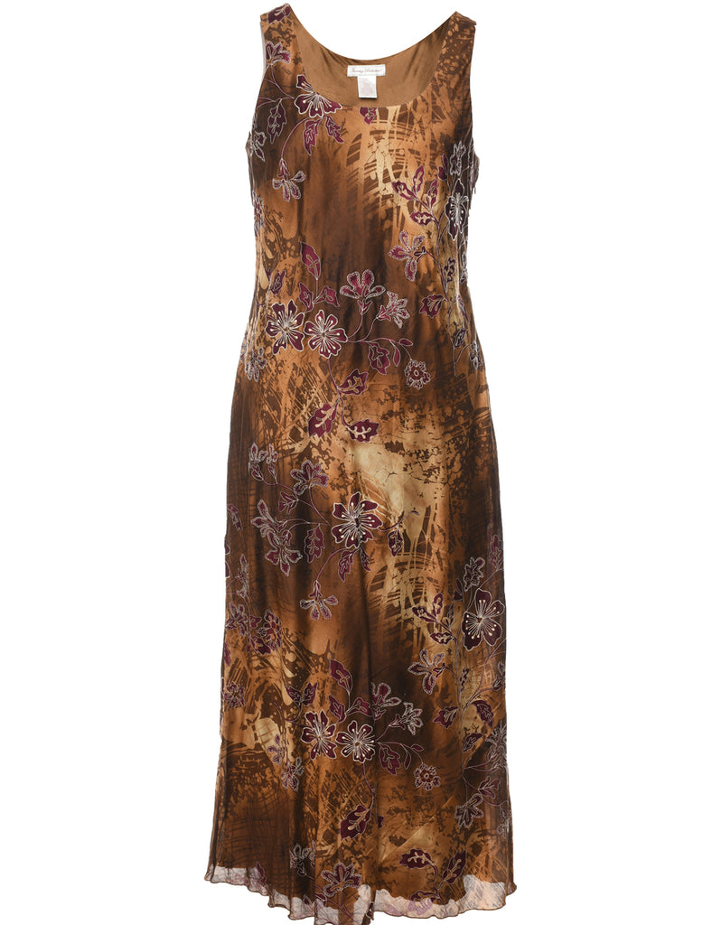 Floral Print Dress - XL