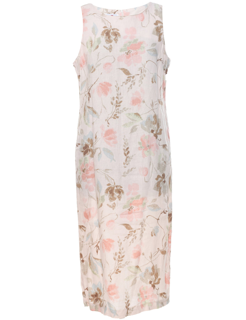Floral Print Dress - XL