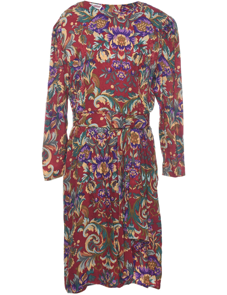 Floral Print Dress - XL