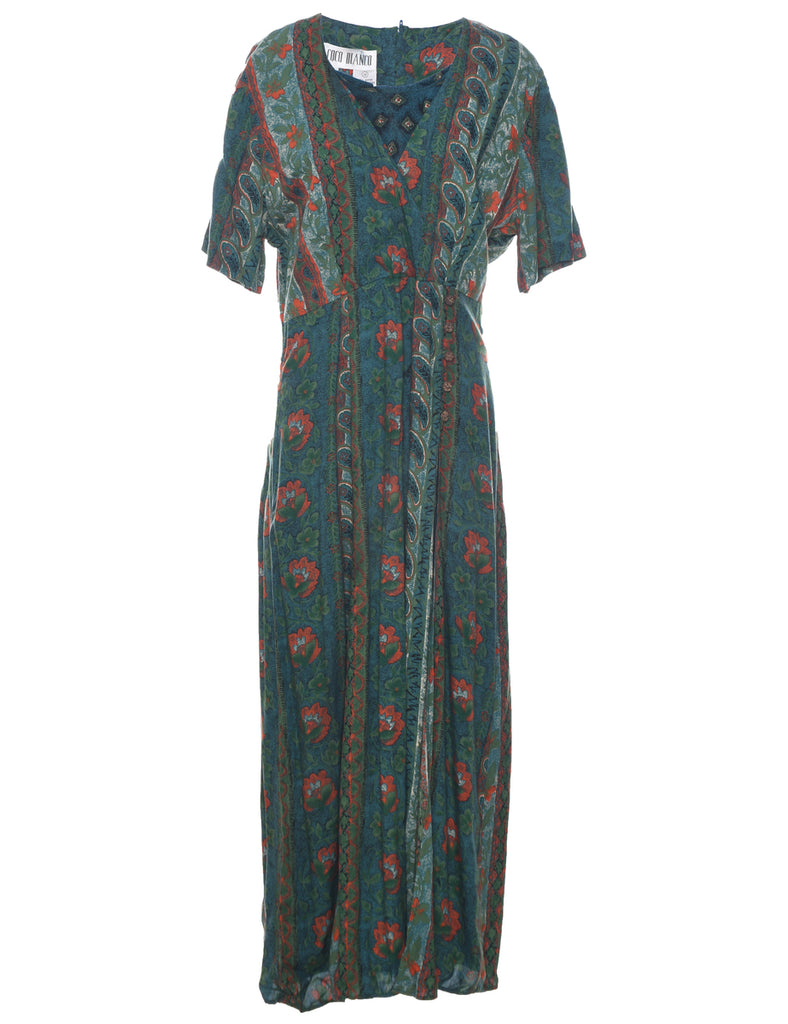 Floral Print Dress - XXL