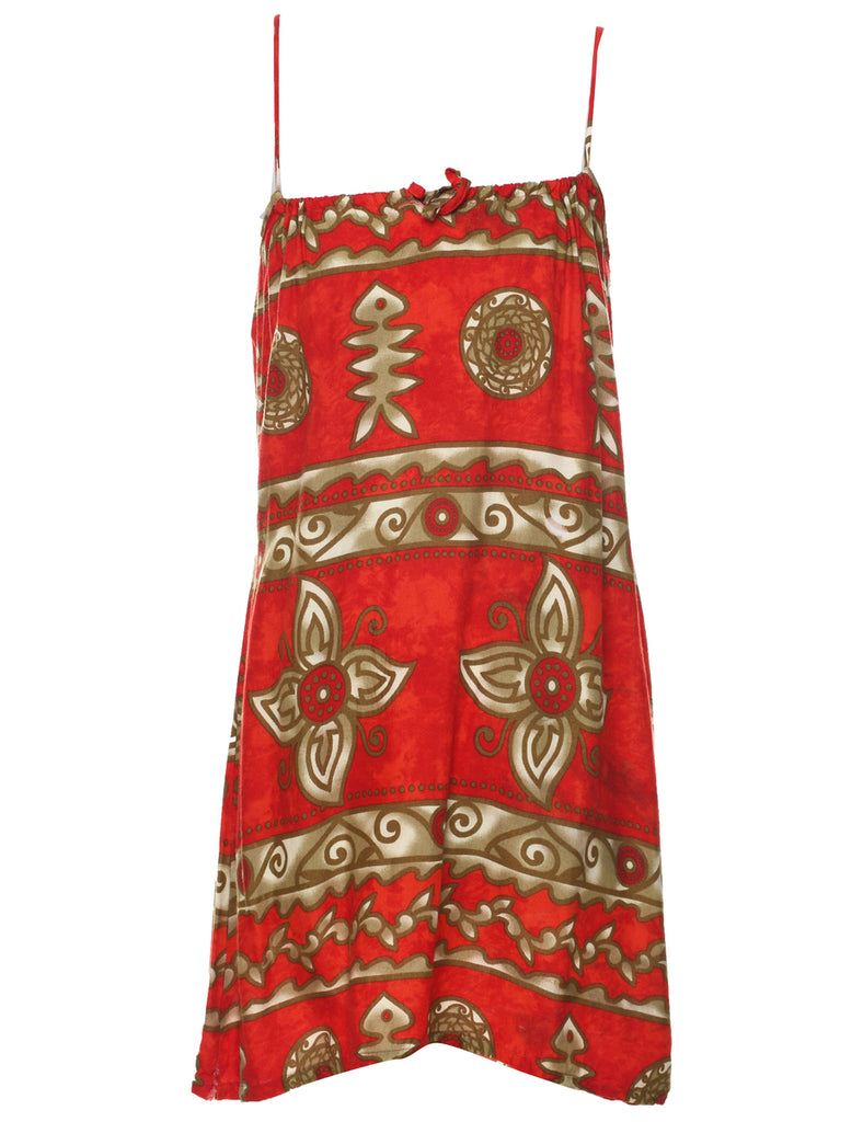 Floral Print Dress - M